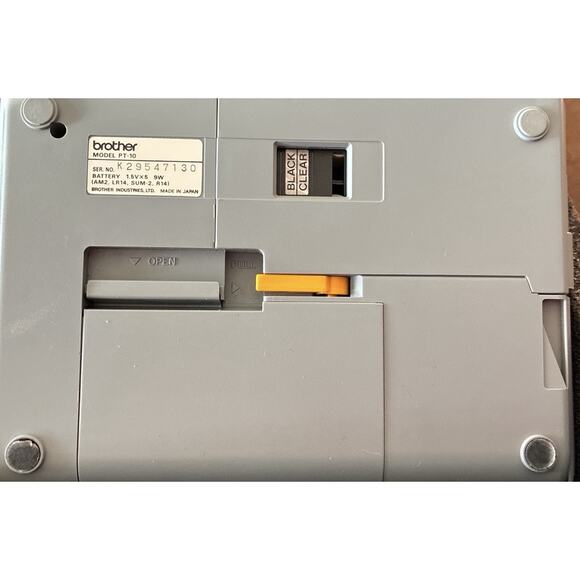 Vintage Brother P Touch Model PT-10 Electronic Labeling System - Picture 3 of 10